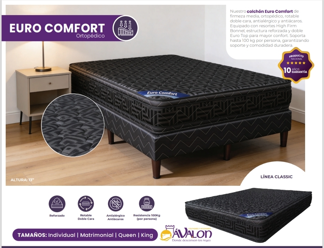 COLCHON EURO COMFORT