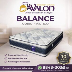 COLCHON BALANCE  QUIROPRACTICO